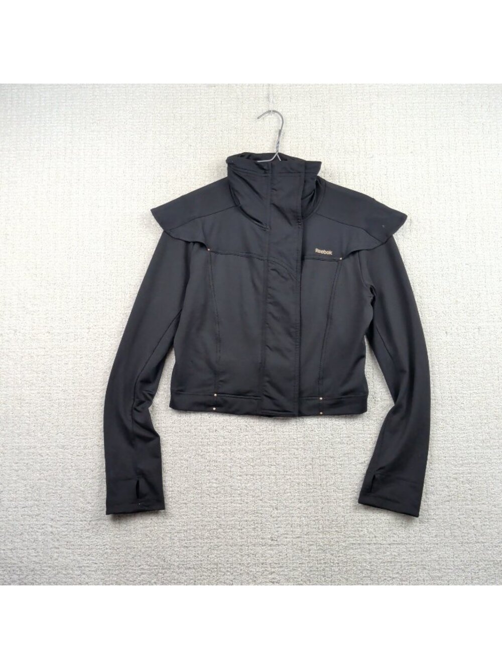 Y2K Reebok x Cirque du Soleil Circus Dramatic Cape Full Zip Jacket Wom Sz M